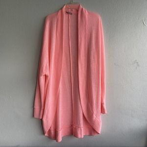 Charlotte Russe Women's Peach Cardigan Sweater SZ Small